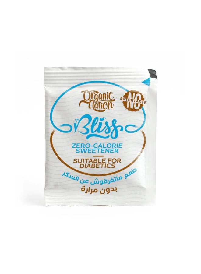 Organic Nation Bliss Sweetner - Zero Calorie Sweetener - 30 Sachets - Image 3